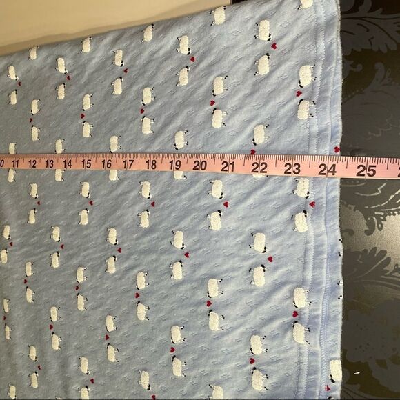 Croft & Barrow Intimates Long Sleeve Sheep Pajama Top XS - Picture 7 of 8